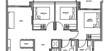 fourth-avenue-residences-floor-plan-3-plus-study-cs1-singapore